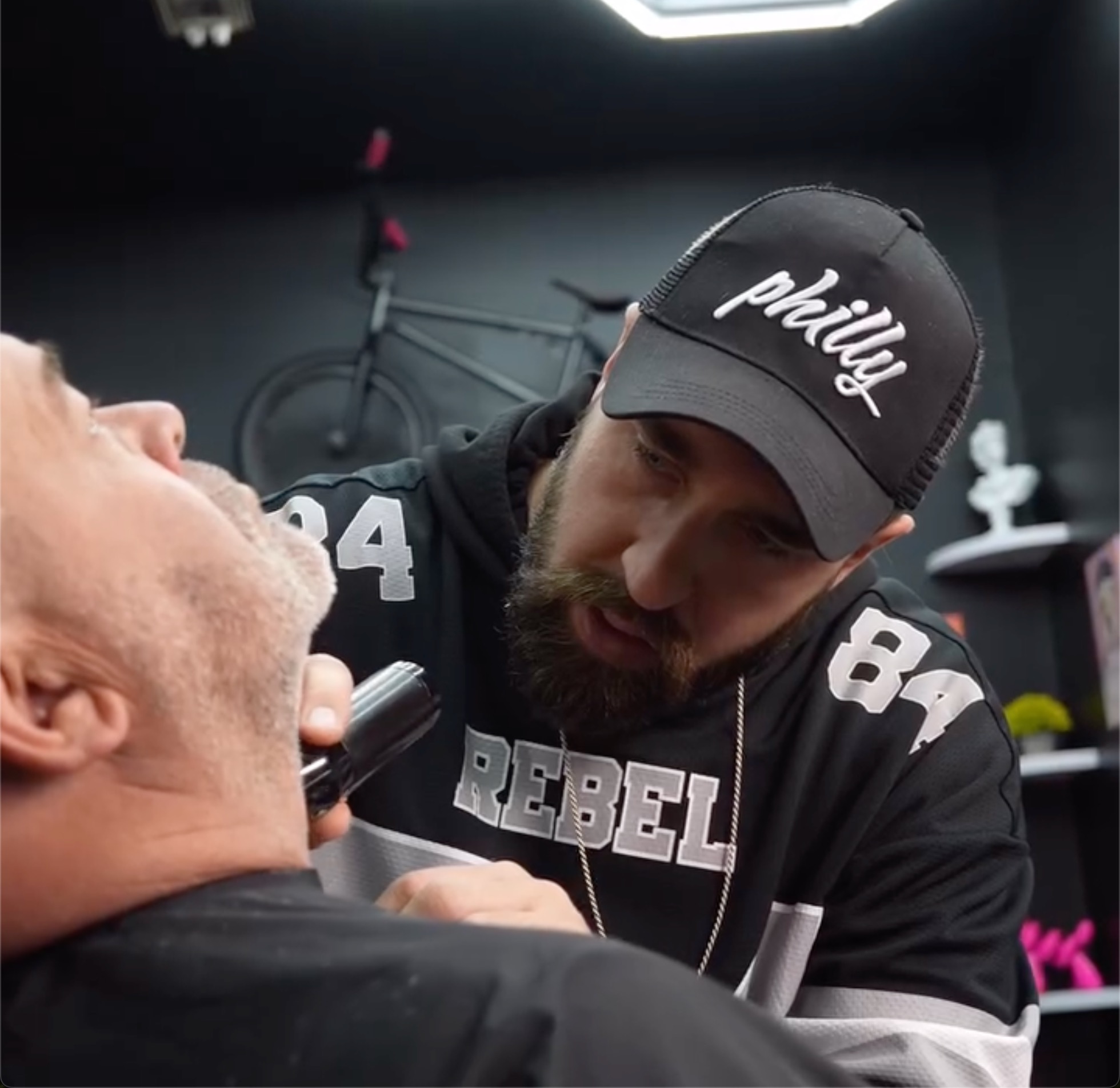 Intérieur du Fresh Cut Barbershop